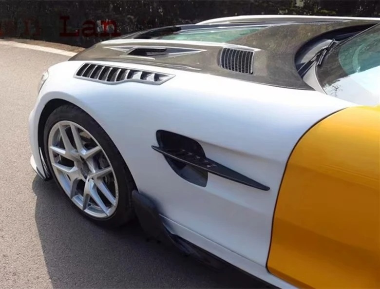 2015-2021  GTR Pro Front Fender for  GT GTS Vented Front Fender for  GT Carbon Fiber Louver Front Fender